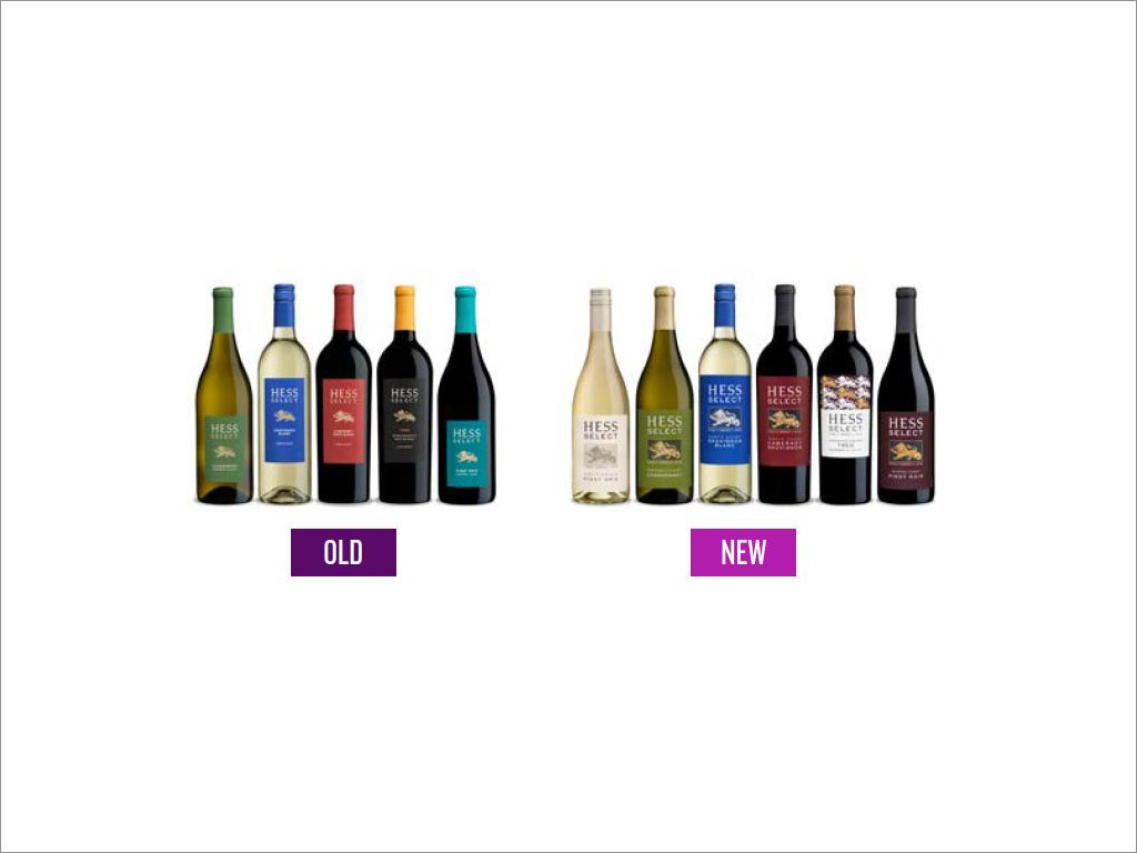 赫斯收藏酒莊(Hess Collection Winery)赫斯精選(Hess Select)葡萄酒重新包裝優(yōu)化設(shè)計(jì) 赫斯收藏酒莊(Hess Collection Winery)赫斯精選(Hess Select)葡萄酒重新包裝優(yōu)化設(shè)計(jì)